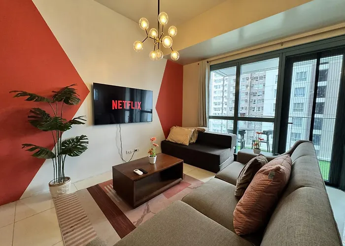 2br One Uptown Residences Near Uptown Mall, Mitsukoshi, And Restaurants Manila