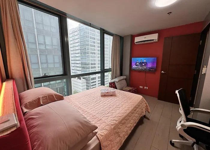 2br One Uptown Residences Near Uptown Mall, Mitsukoshi, And Restaurants Aparthotel